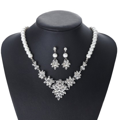 Ladies'/Couples' Elegant/Beautiful/Fashionable/Classic/Simple Alloy With Irregular Pearl Jewelry Sets