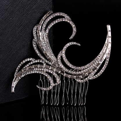 Combs & Barrettes/Headpiece Exquisite (Sold in single piece)