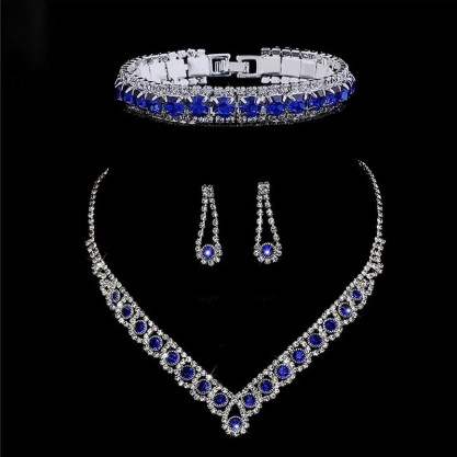 Ladies' Elegant/Beautiful/Classic/Pretty/Attractive Alloy With Irregular Rhinestone Jewelry Sets